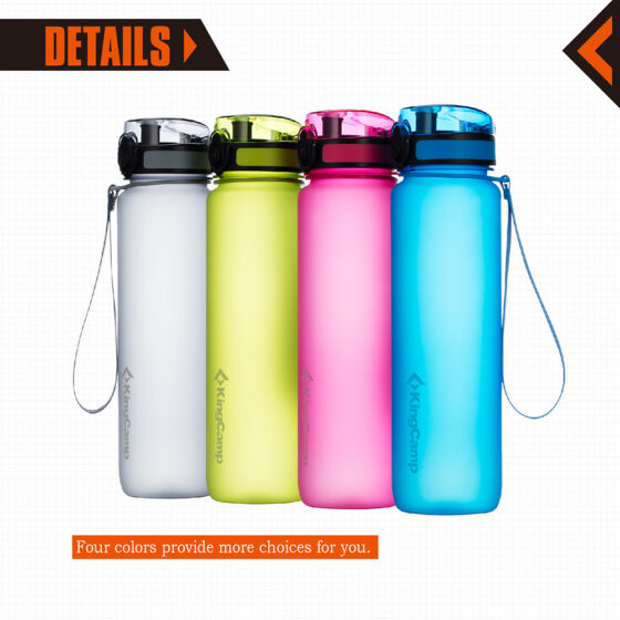 King Camp Water Bottle TRITAN BPA-FREE